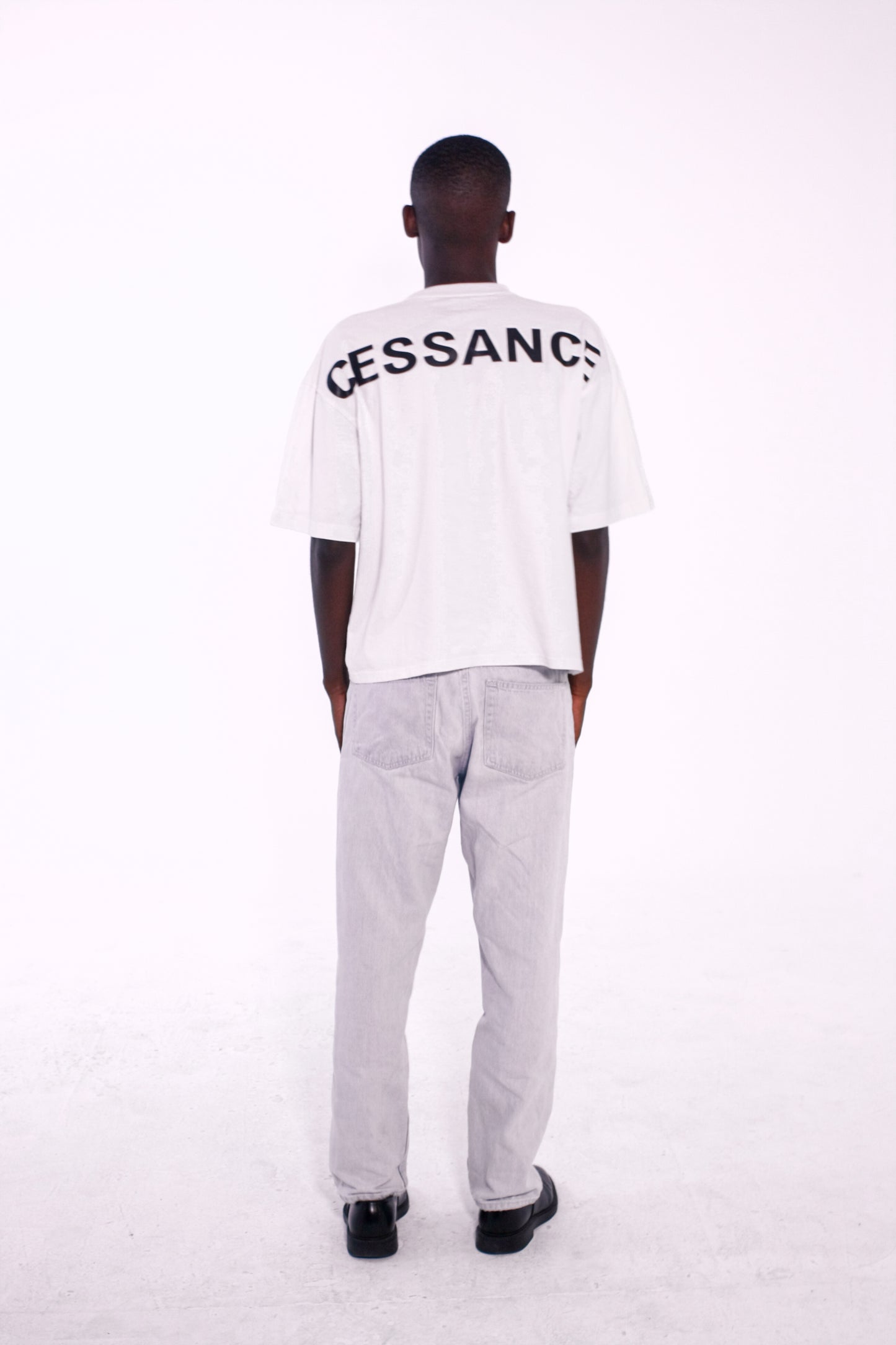 Camiseta Oversize Cropped Parachute White
