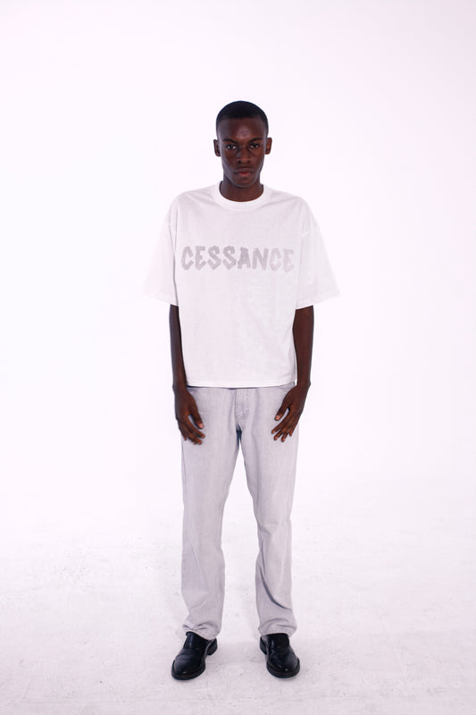 Camiseta Oversize Cropped SYS.FS05 White